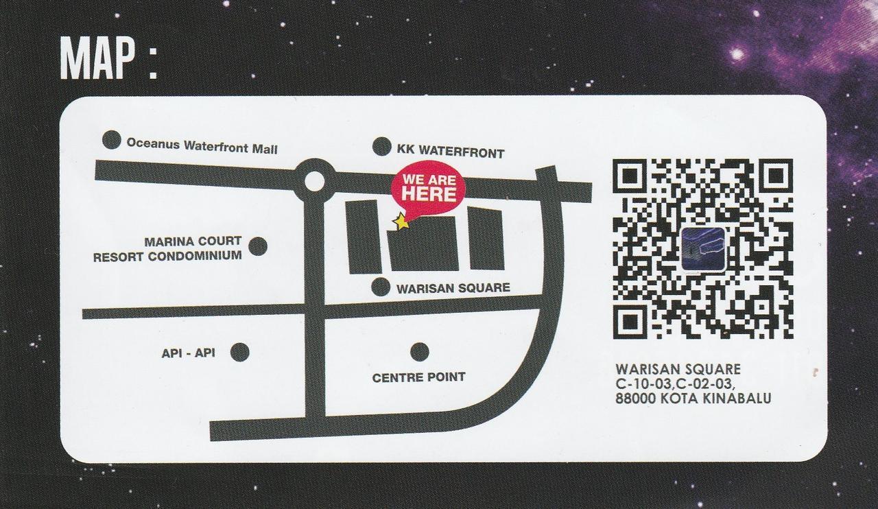 Space Cap Hotel Kota Kinabalu Bagian luar foto
