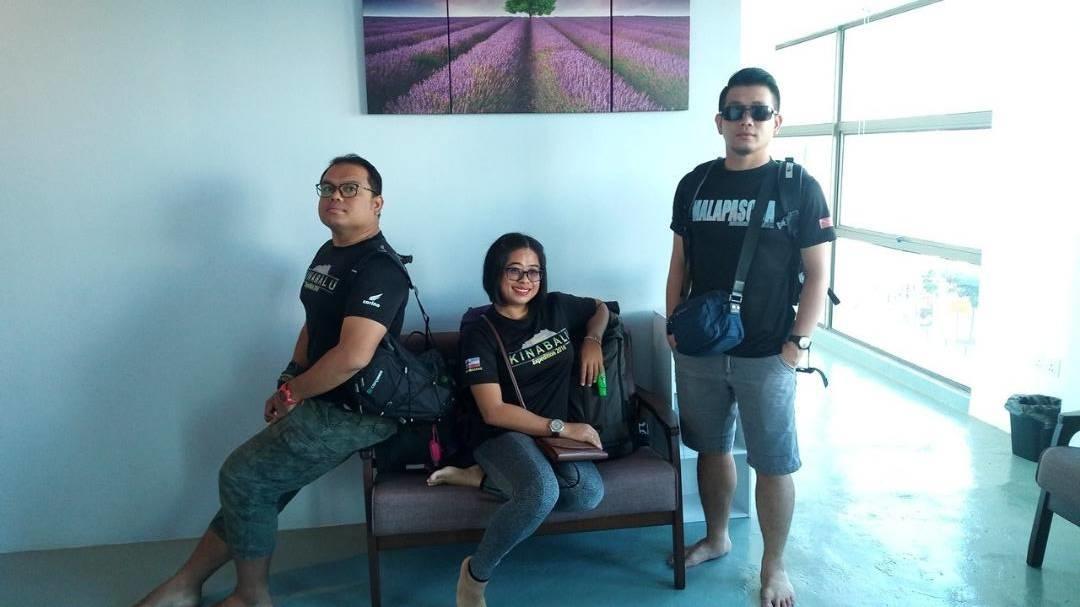 Space Cap Hotel Kota Kinabalu Bagian luar foto
