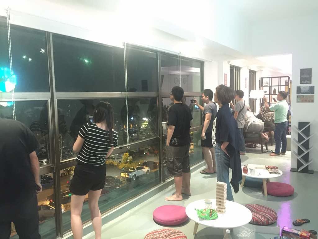 Space Cap Hotel Kota Kinabalu Bagian luar foto